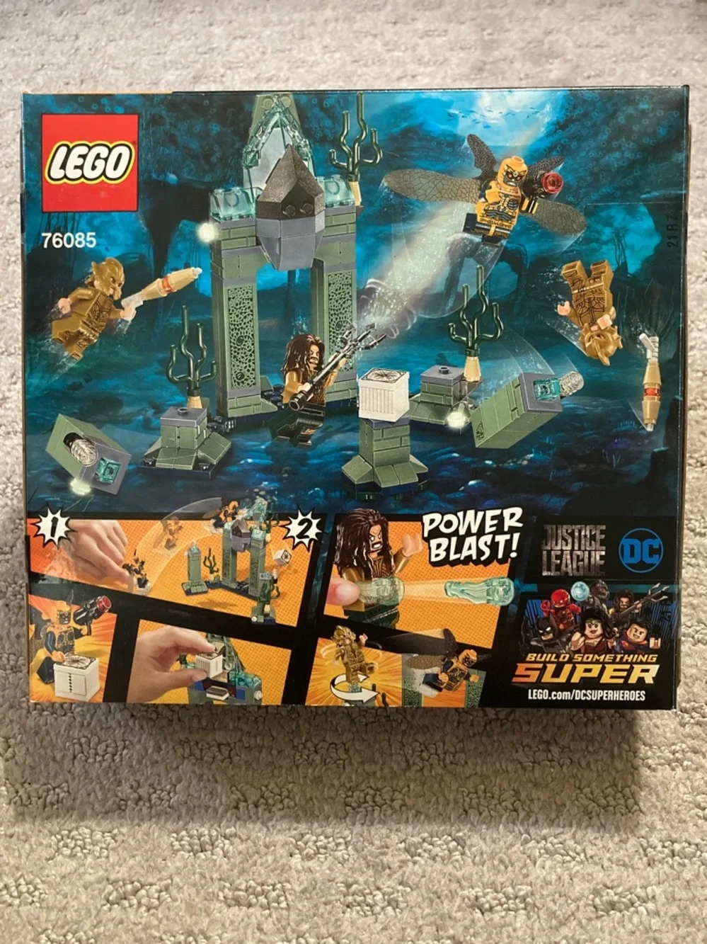 LEGO Justice League 76085: Battle of Atlantis set.